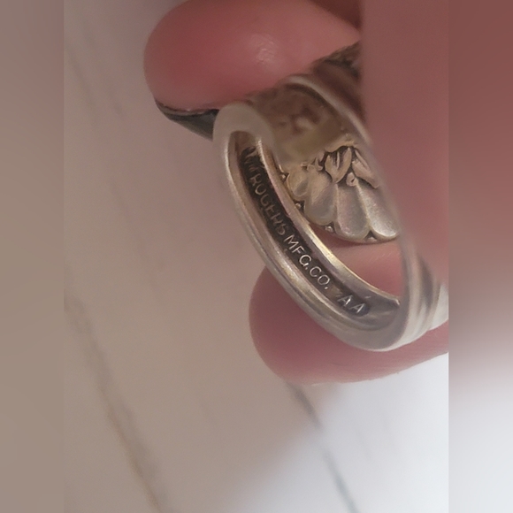 Vintage | Spoon Ring | Silverplate | Size 8 | - Picture 4 of 6